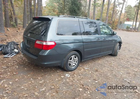 2006 Honda Odyssey Ex-L from USA, damaged, VIN 5FNRL38766B075474